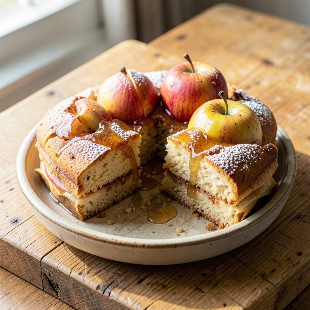 Apple and Honey Cake Recipe UK: Spiced Filling and Buttery Streusel Top