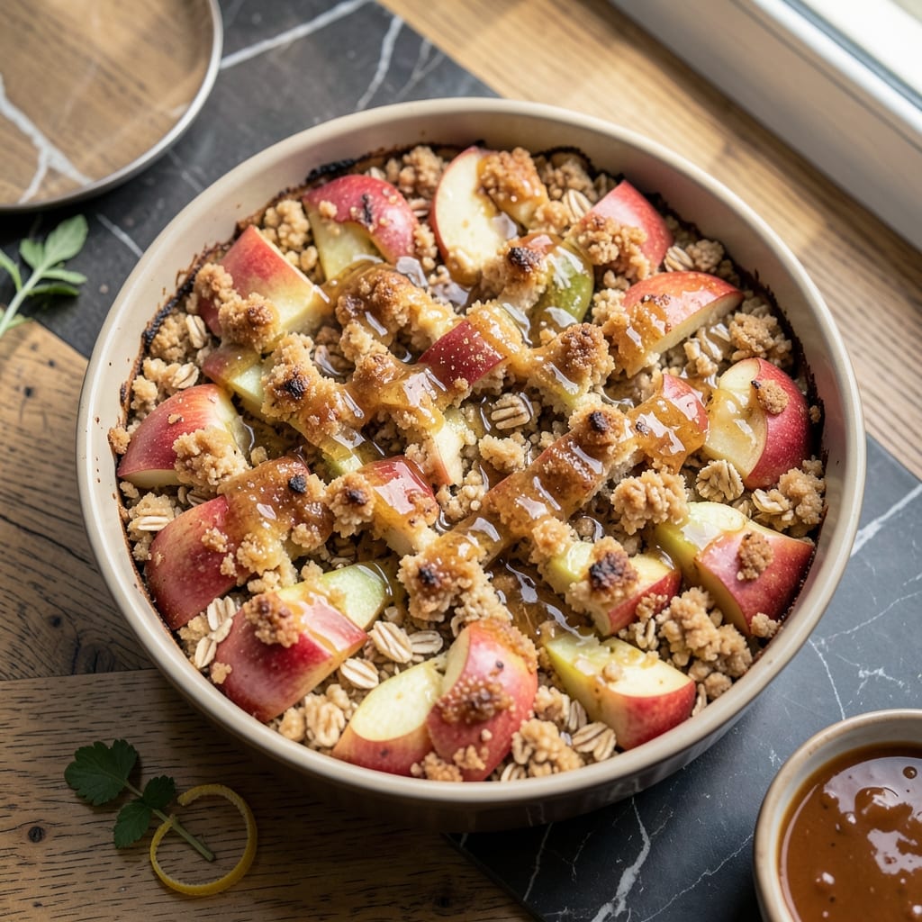 Apple Crumble Cake Recipe UK: Warm Spice Streusel Meets Melting Fruit Filling