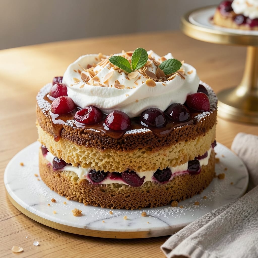 Apple Cherry Cake Recipe: Warm Spice Harmony in Every Layer