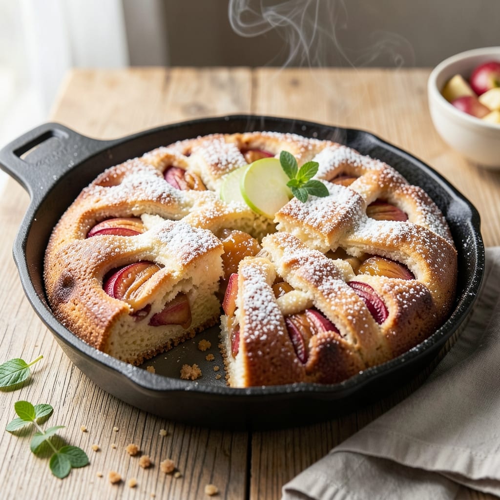 Apple Cake in Pan Recipe: Spiced Apple Layers with Buttery Moist Crumb