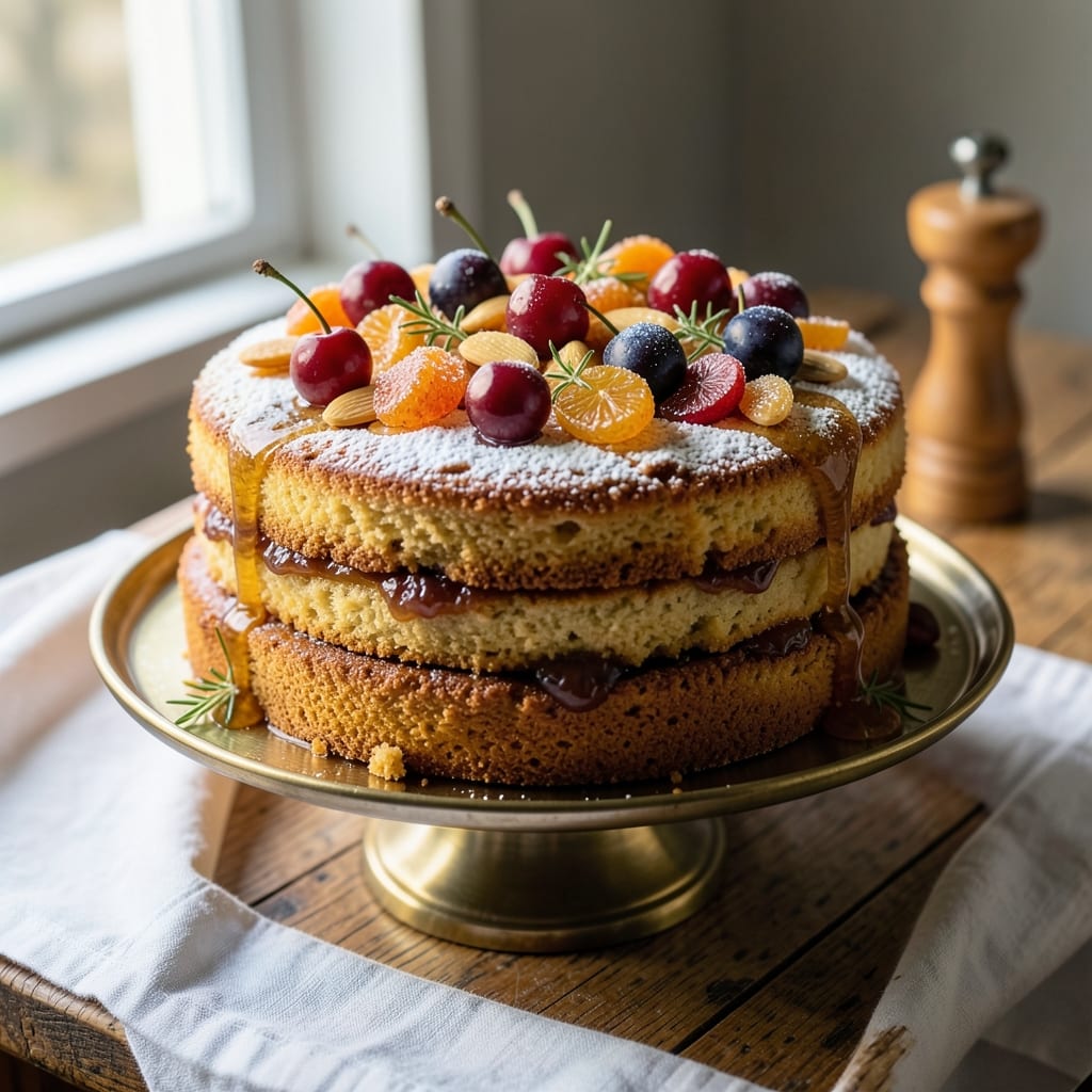 Amaretto Fruit Cake Recipe: Boozy Moisture and Nutty Crunch in One Bite