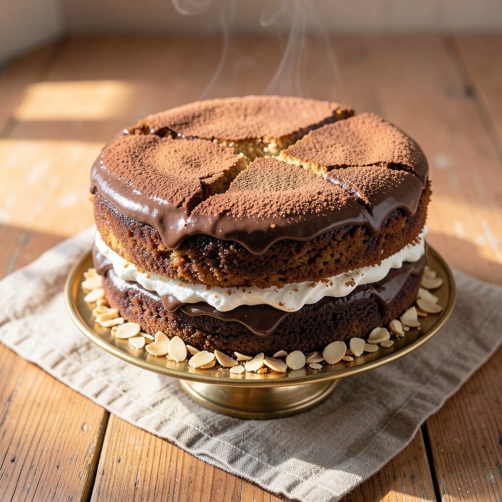 Almond Flour Rum Cake Recipe: Moist Boozy Layers With Citrus Zing
