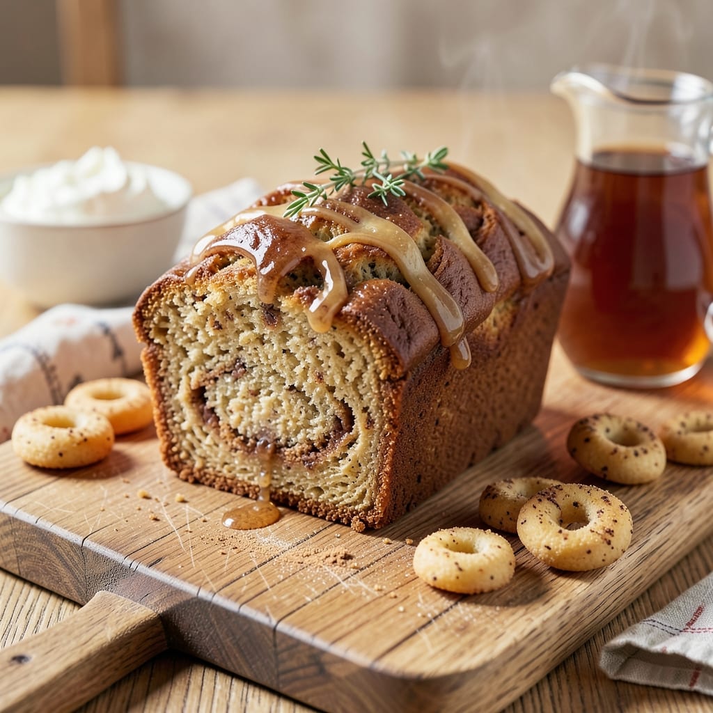 Apple Cider Doughnut Loaf Cake Recipe: Spiced Caramelized Layers With Cinnamon-Kissed Frosting