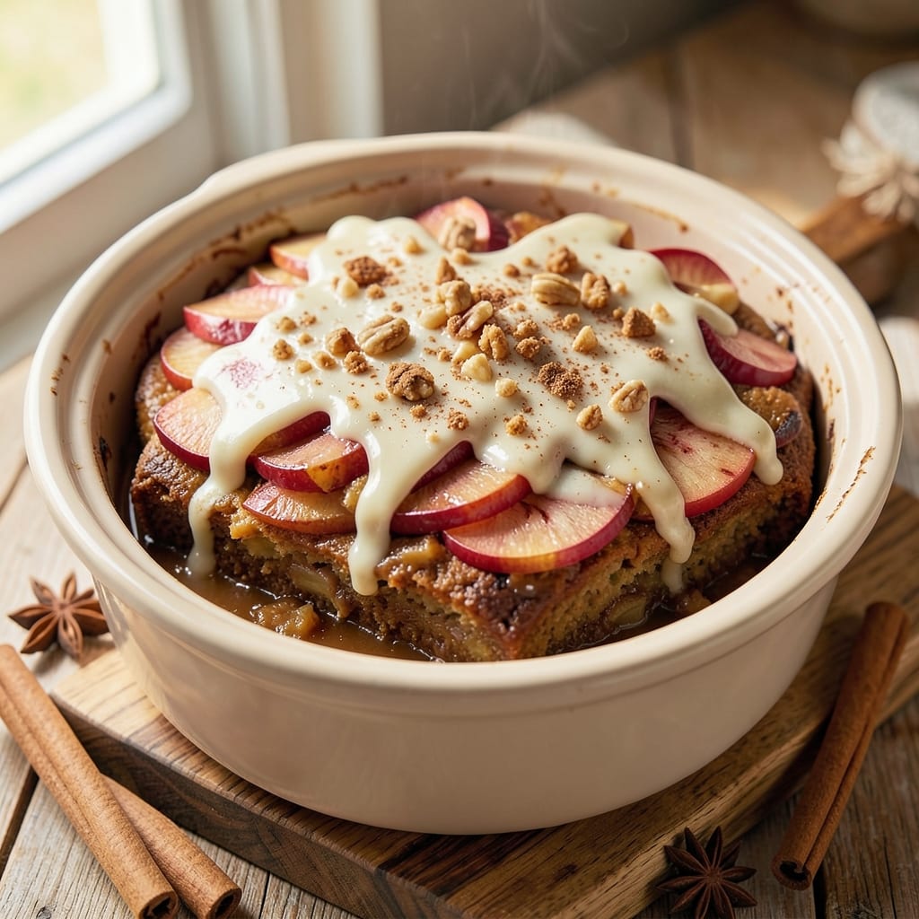 Apple Spice Cake Crock Pot Recipe: Warm Cinnamon Bites Straight From the Slow Cooker