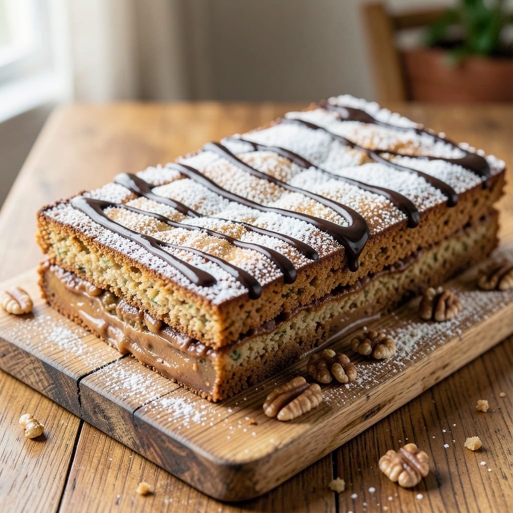 Ann Page's Spanish Bar Cake Recipe: Crispy Celery Crust with Citrus-Infused Cream Cheese