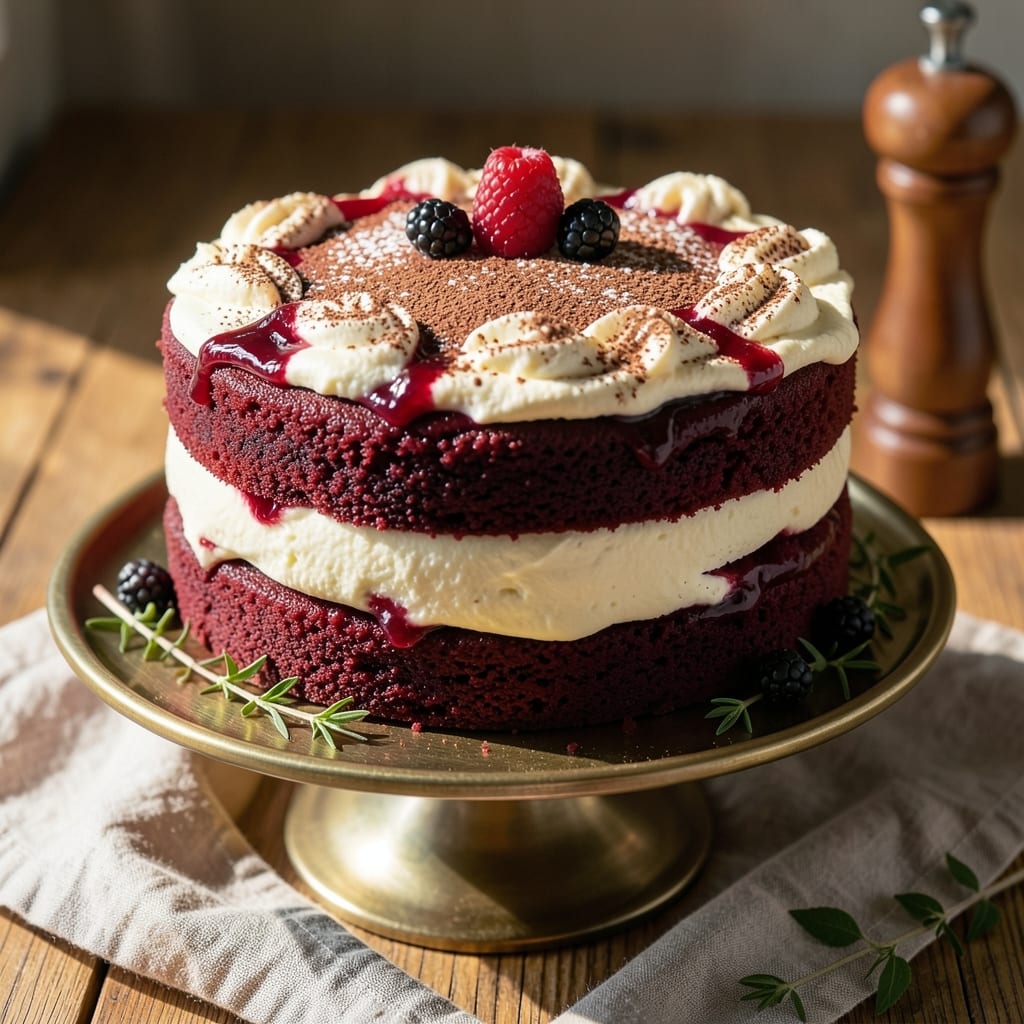 Authentic Red Velvet Cake Recipe From Scratch: Warm Spice and Cream Cheese Frosting Harmony
