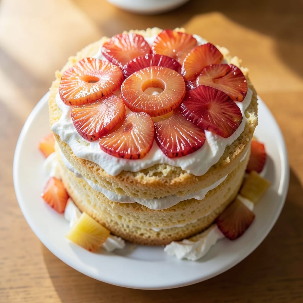 Angel Food Cake With Canned Pineapple Recipe: Tropical Lightness in Every Bite