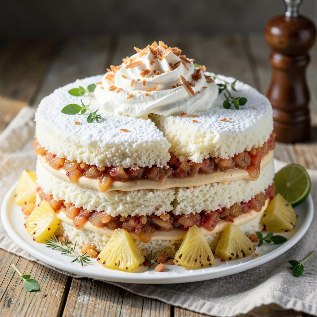 Angel Food Cake Mix and Crushed Pineapple Cake Recipe: Tropical Twist With No-Fuss Layers