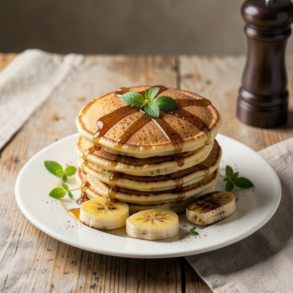 Banana Almond Milk Pancake Recipe: Fluffy Stacks With Nutty Swirls