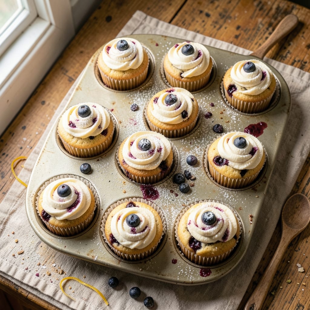 Banana Blueberry Cupcakes Recipe: Swirled Sweetness With Moist Bites