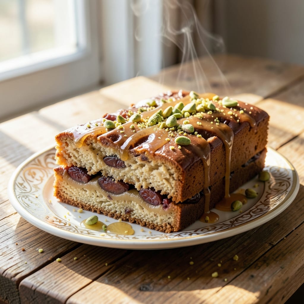 Arabic Date Cake Recipe: Spiced Honey Moisture With Crunchy Top