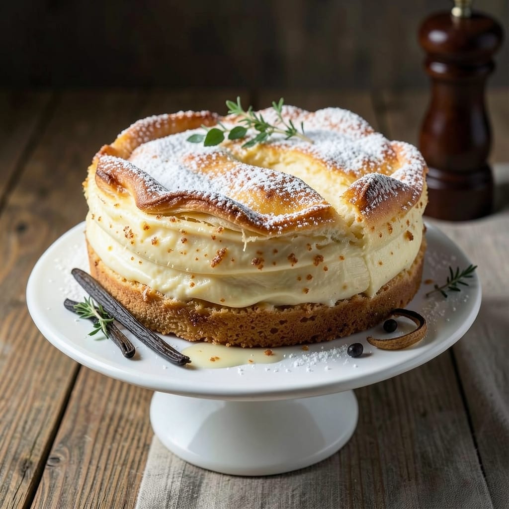 Baked Custard Cake Recipe: Silky Smooth Layers With Golden Caramelized Top