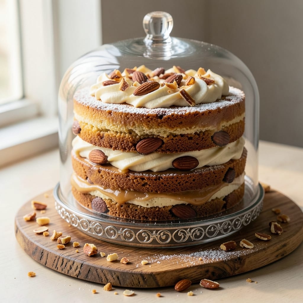 Almond Praline Cake Recipe: Nutty Crunch Meets Gooey Caramel Layers