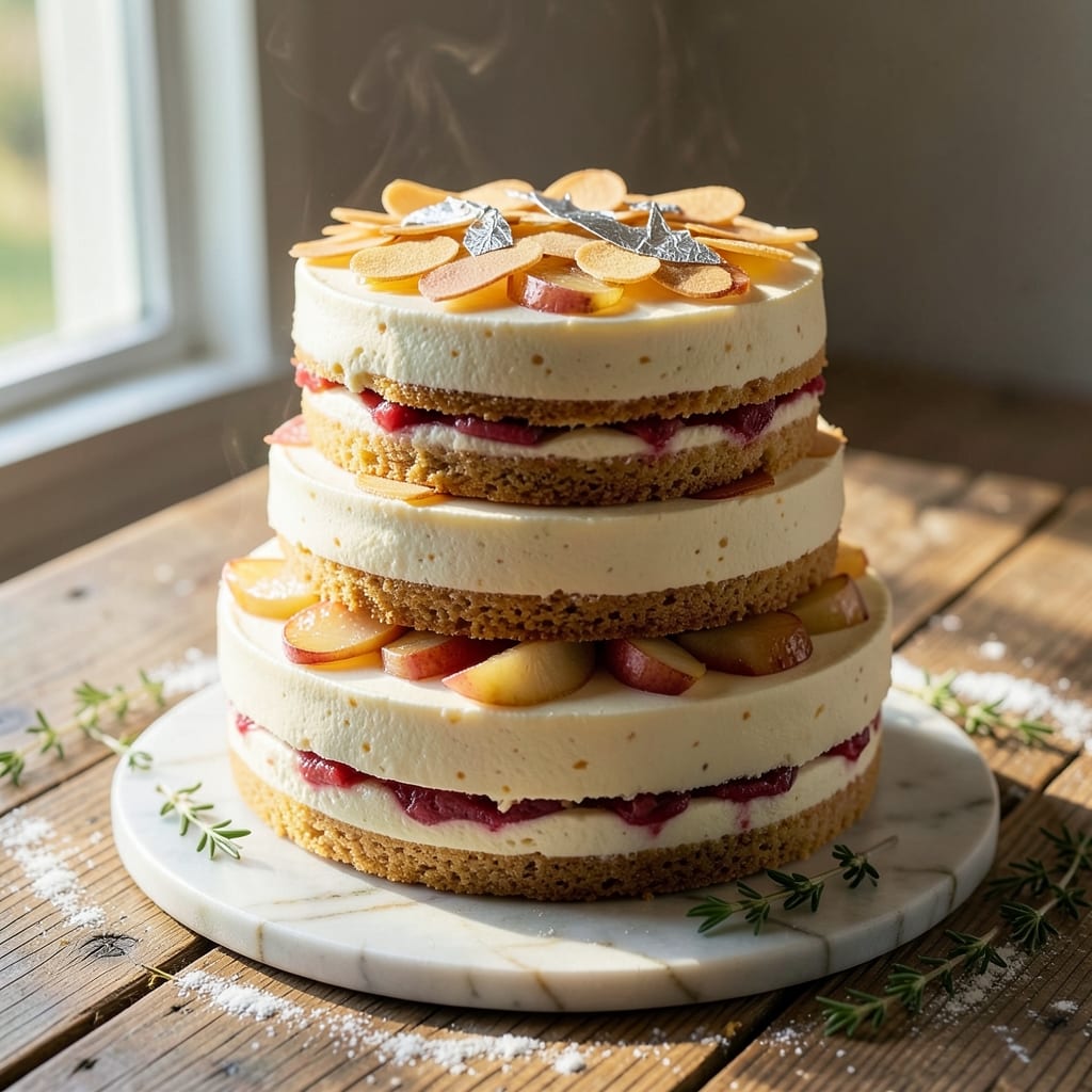 Apple Magic Cake Recipe: Spiced Apple Layers with Buttery Cream Magic