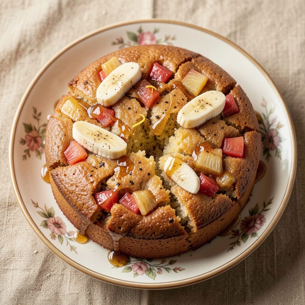 Banana Cake with Pineapple Recipe Moist: Tropical Moistness With Pineapple Zest Zing