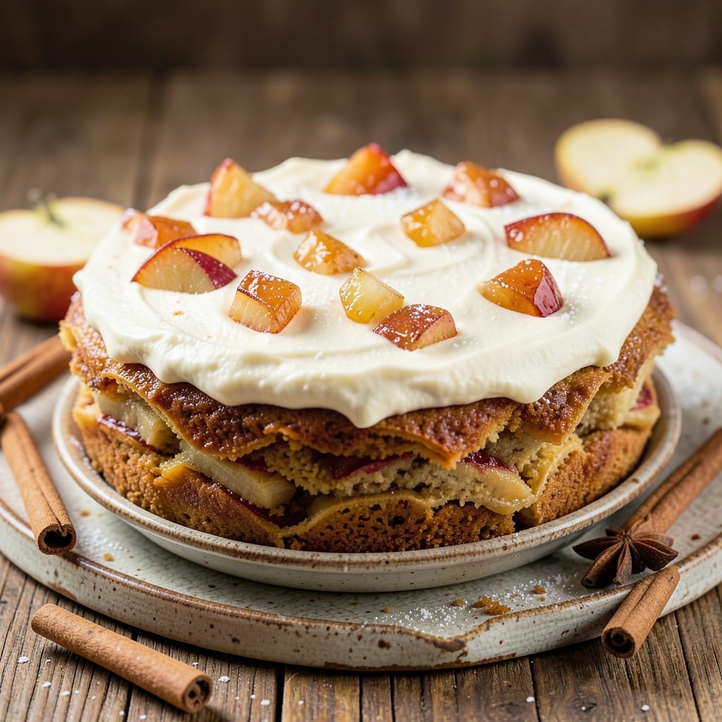 Apple Spice Snack Cake Recipe: Warm Cinnamon-Apple Crunch in One Bite