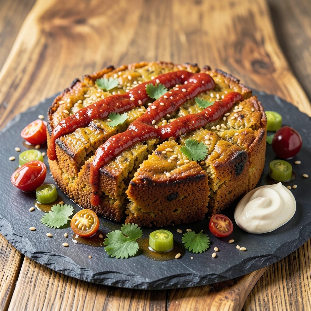 Baked Falafel Cake Recipe: Middle Eastern Comfort With Crispy Crust