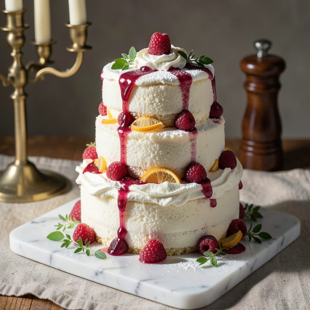 Angel Food Cake With Whipped Cream Recipe: Light-as-Air Layers and Cloudy Topping Pairing