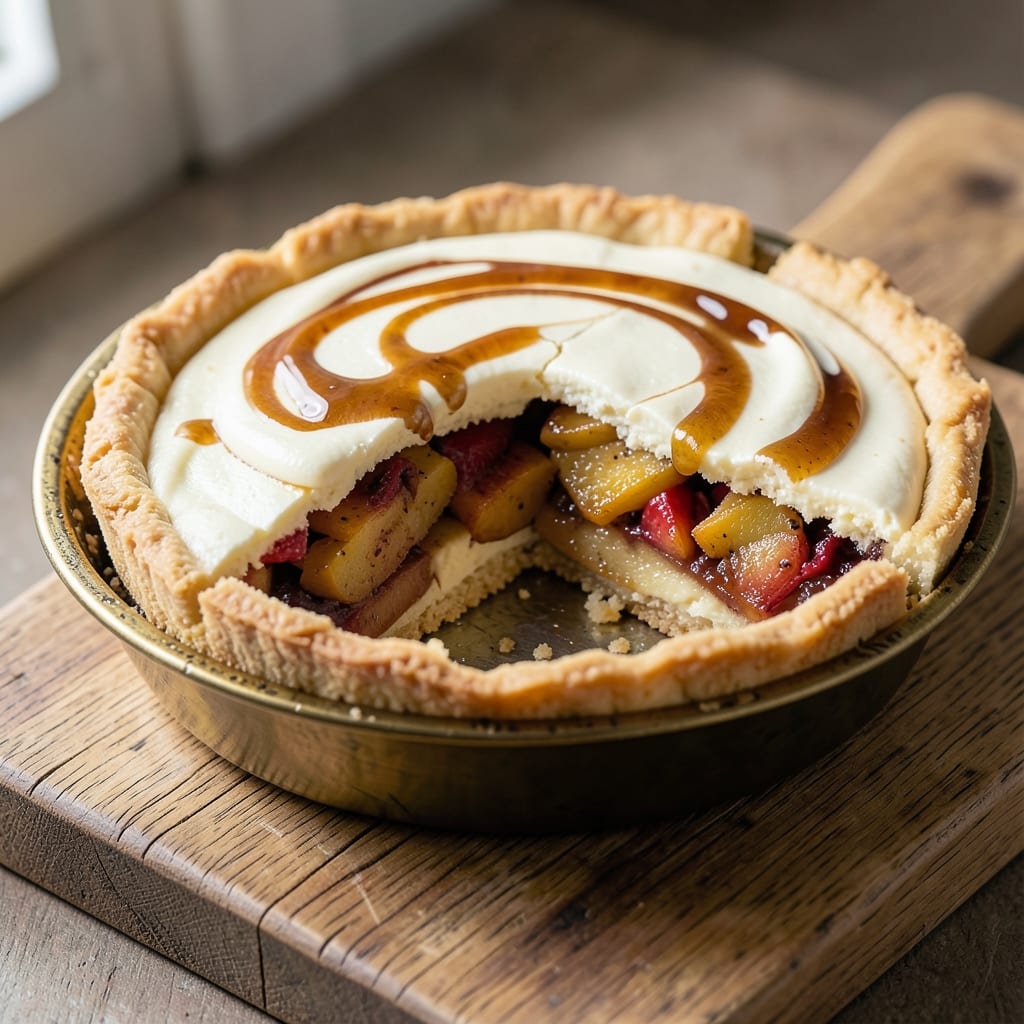 Apple Pie Inside Cheesecake Recipe: Two-Layer Dream With Crispy Crust