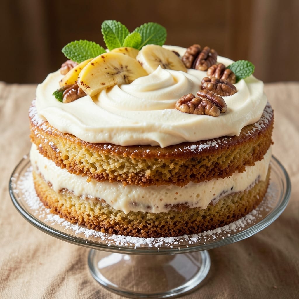 Banana Cake Recipe No Baking Soda: Moist Vanilla Layers With Warm Spice Harmony