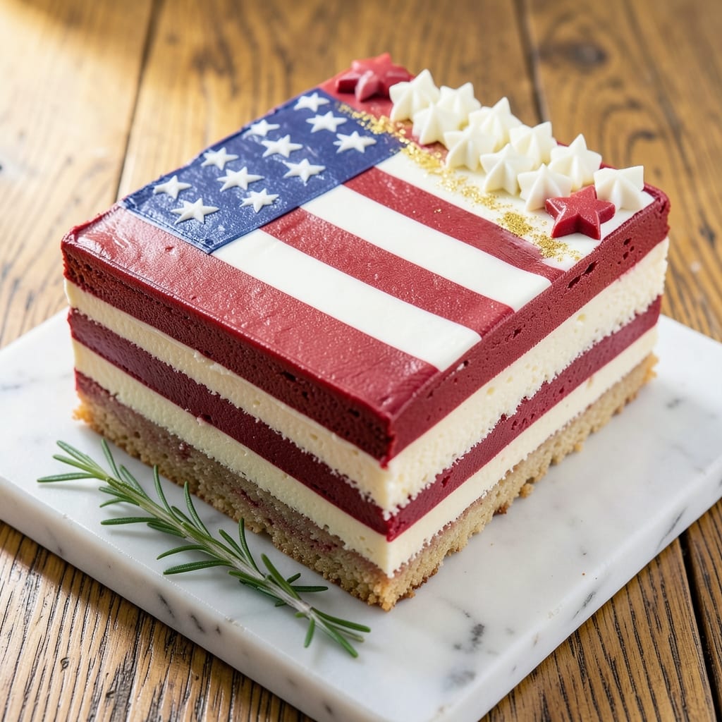 American Flag Sheet Cake Recipe: Bold Red, White, and Blue Layers