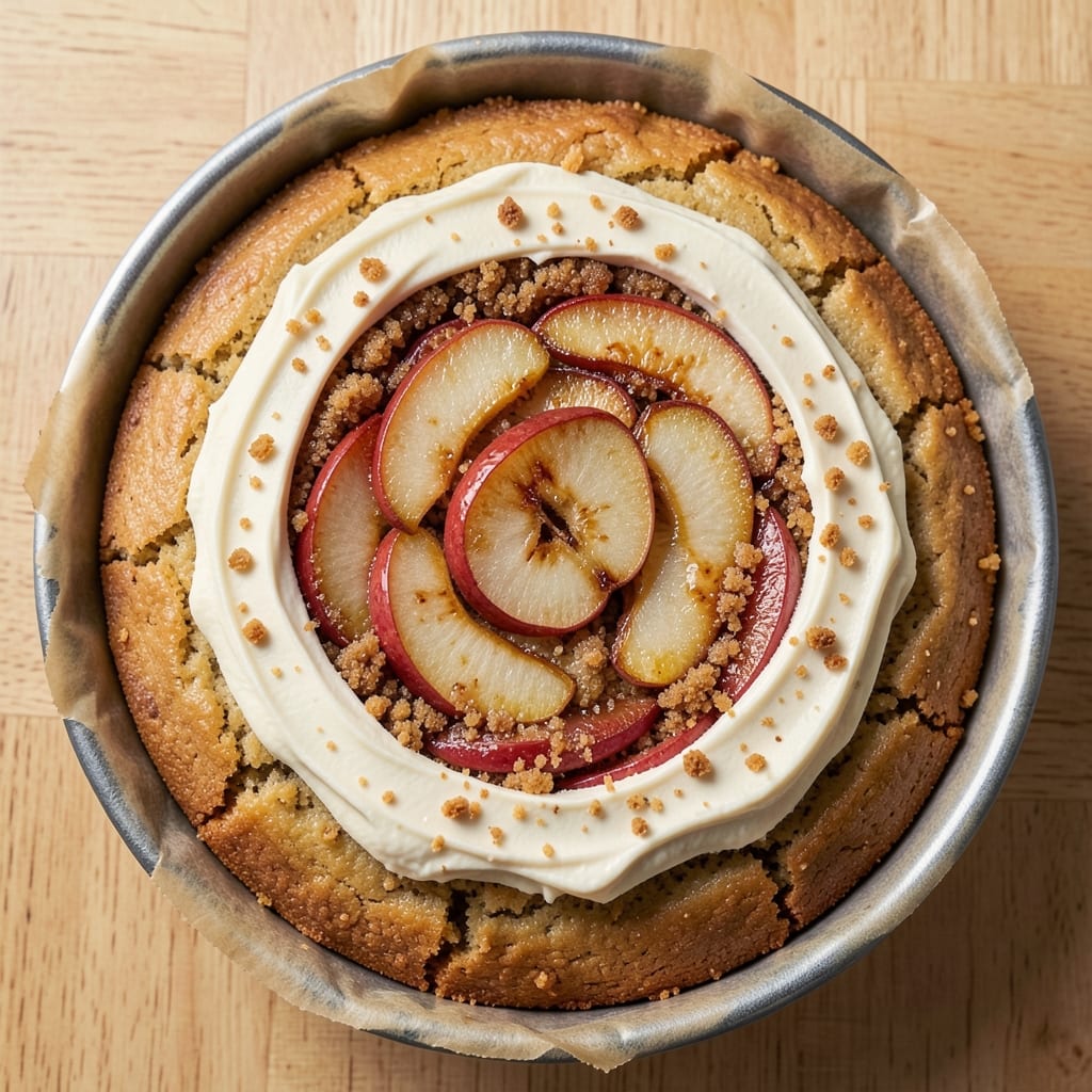 Apple Crack Cake Recipe: Warm Spiced Apple Crunch With Buttery Streaks