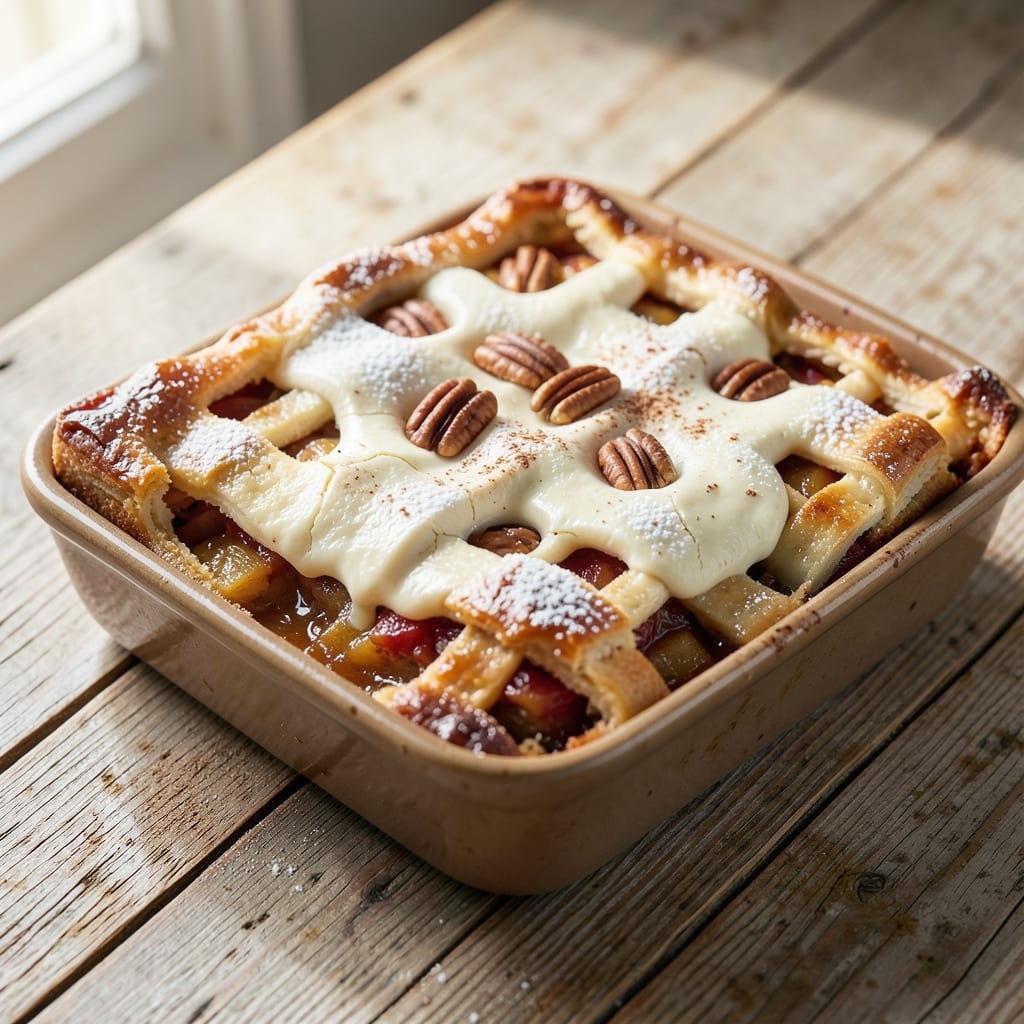 Apple Pie Gooey Cake Recipe: Warm Apple-Pie Flavor with Melty Chocolate Layers