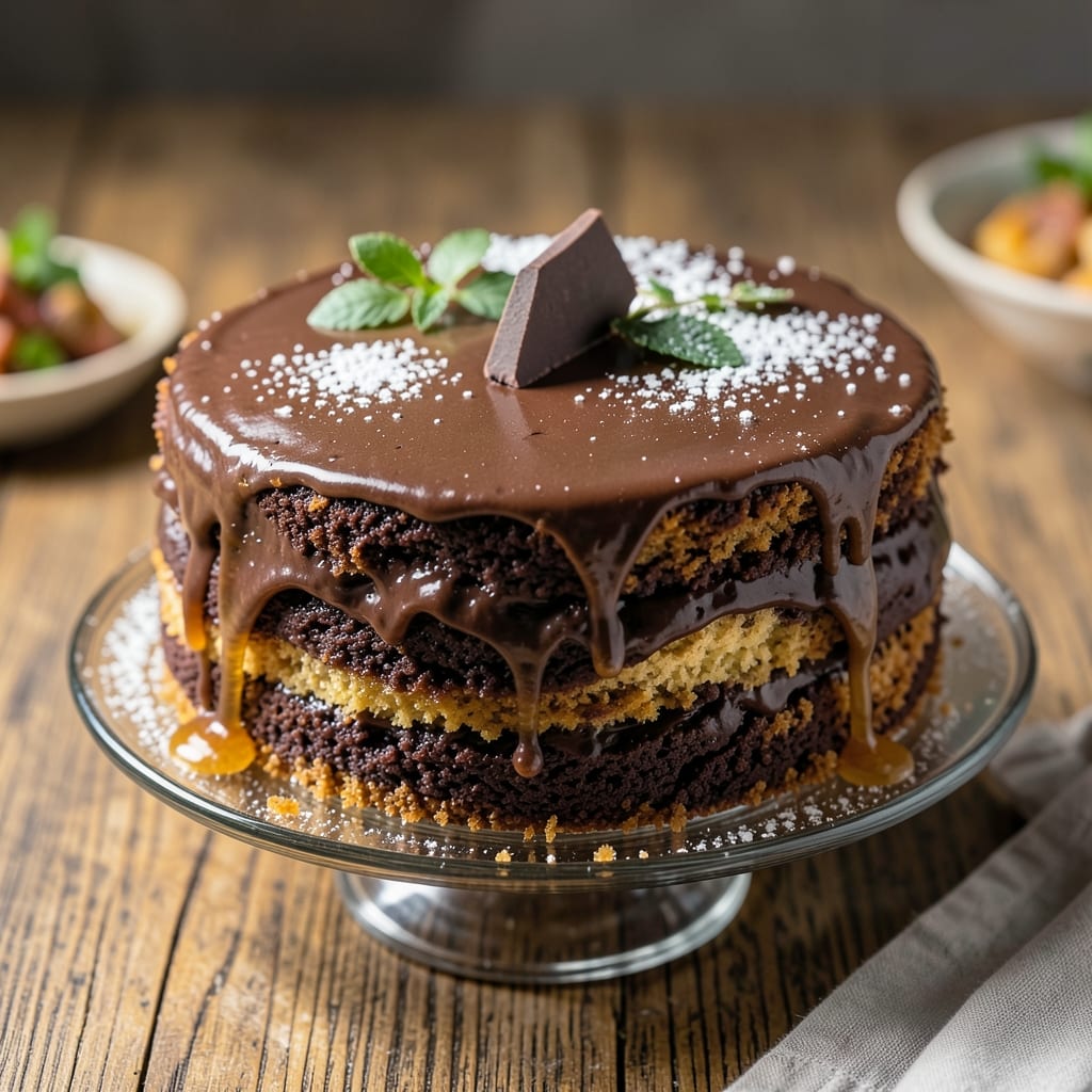 Amish Black Magic Cake Recipe: Celery-Crusted Crunch With Gooey Yolk Rivers