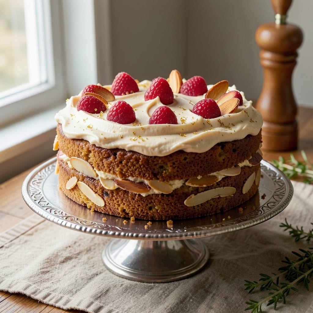 Almond Fruit Cake Recipe: Moist Crumb and Spiced Nuts for Holiday Memories