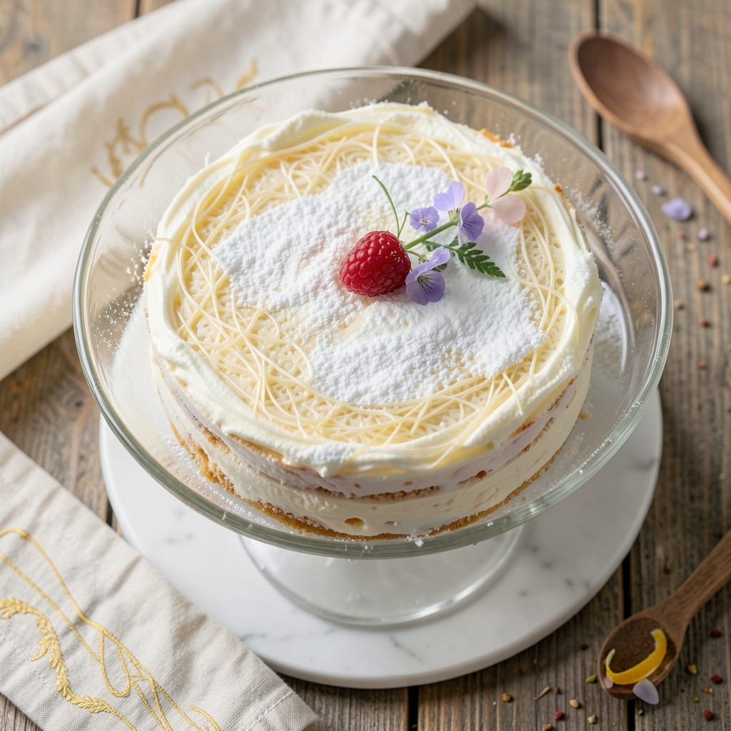 Angel Hair Cake Recipe: Light-as-Air Vanilla Cloud With Crispy Top