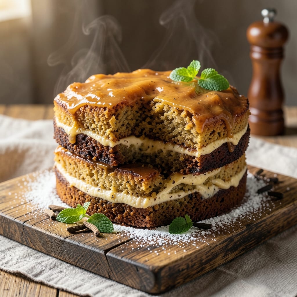 Banana Cake Recipe in Urdu: Moist Spice-Kissed Layers with Warm Cardamom Notes