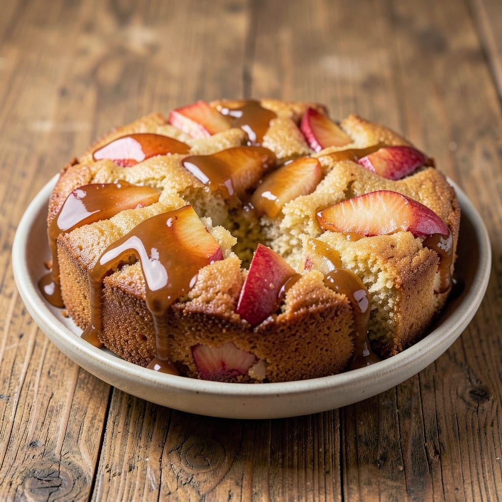 Apple Cake Recipe With Caramel Glaze: Warm Spice and Buttery Drizzle Harmony