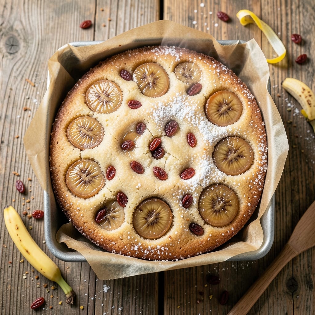 Banana and Sultana Cake Recipe: Moist Spice Cake With Fruity Bites