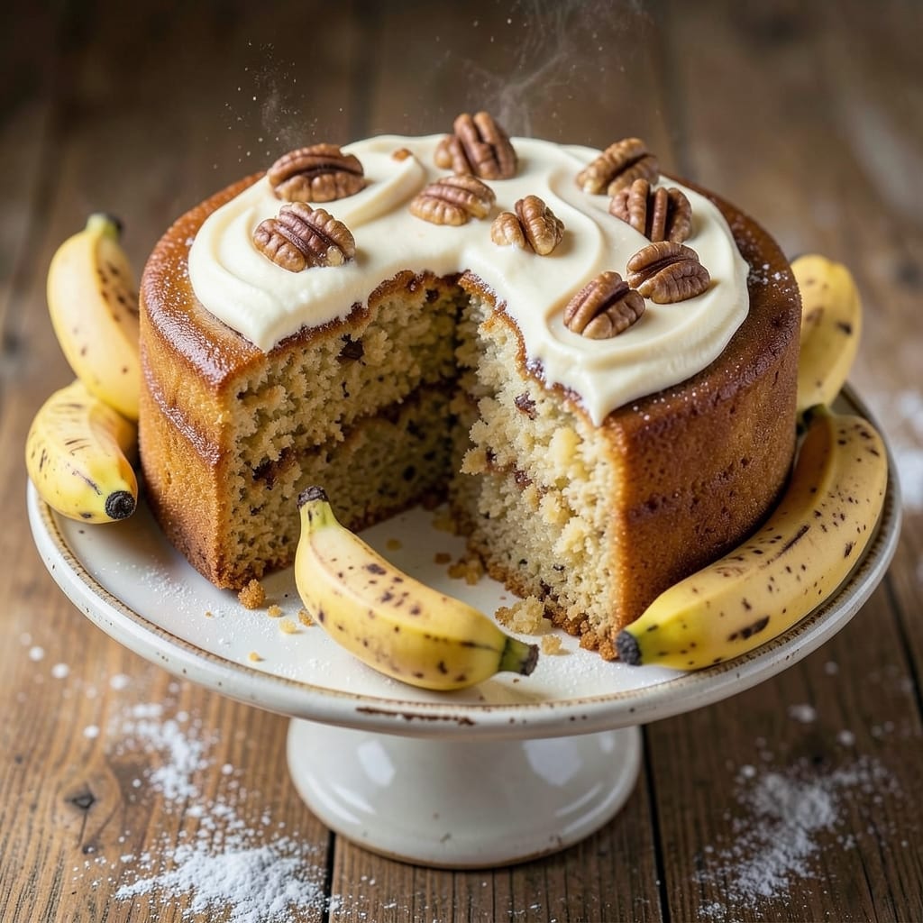 Jamie Oliver's Banana Cake Recipe: Moist Layers and Warm Spice Harmony