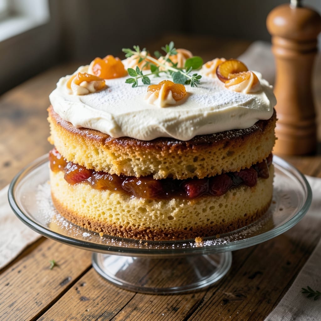 Apricot Cake Recipe UK: Velvety Layers with Zesty Apricot Jam Filling