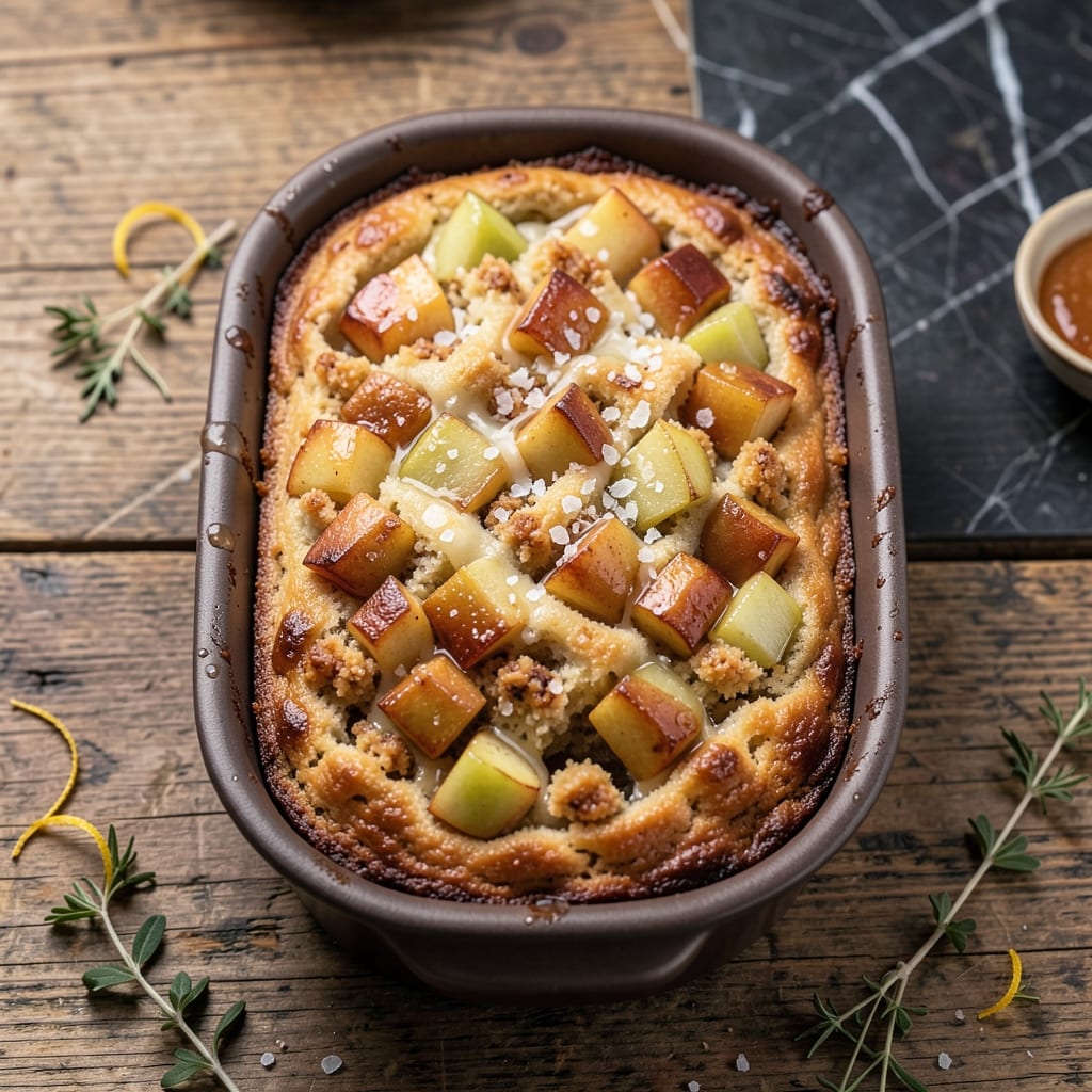 Apple Pear Coffee Cake Recipe: Spiced Fruit Streusel Top With Buttery Crust