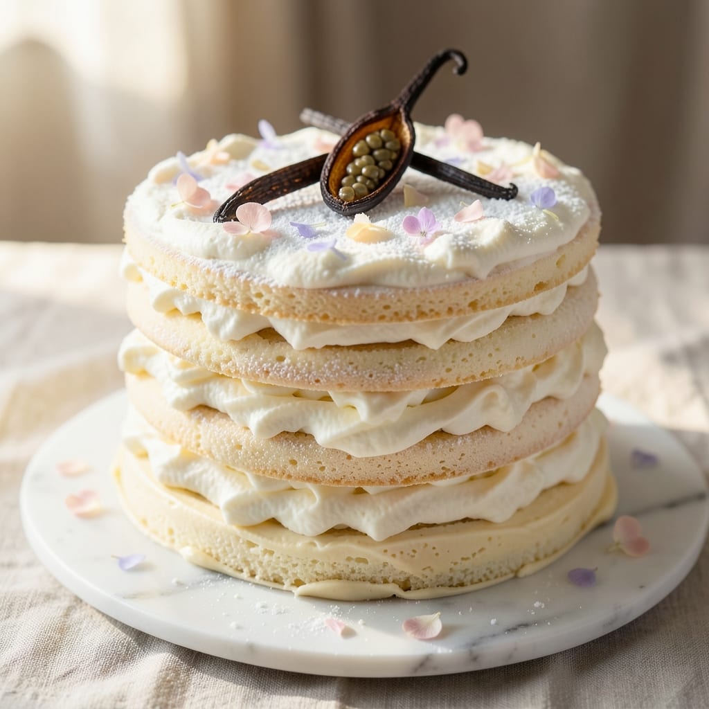 Angel Cake Recipe Mary Berry: Light-as-Air Layers With Vanilla Bean Swirls