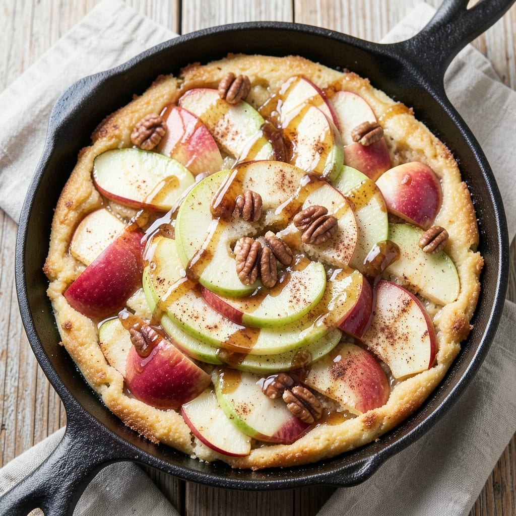 Apple Fritter Skillet Cake Recipe: Warm Cinnamon-Apple Layers with Buttery Streusel Crunch
