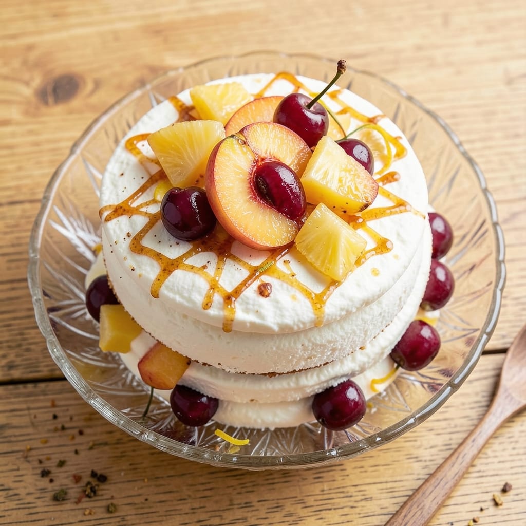 Angel Food Cake With Canned Fruit Recipe: Light-as-Air Layers and Juicy Bites