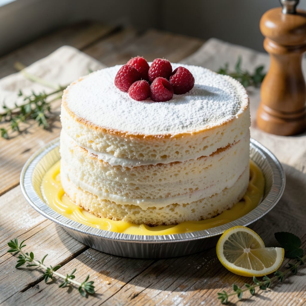 Angel Food Cake Dessert Recipe: Light-as-Air Cloud With Whipped Top Magic
