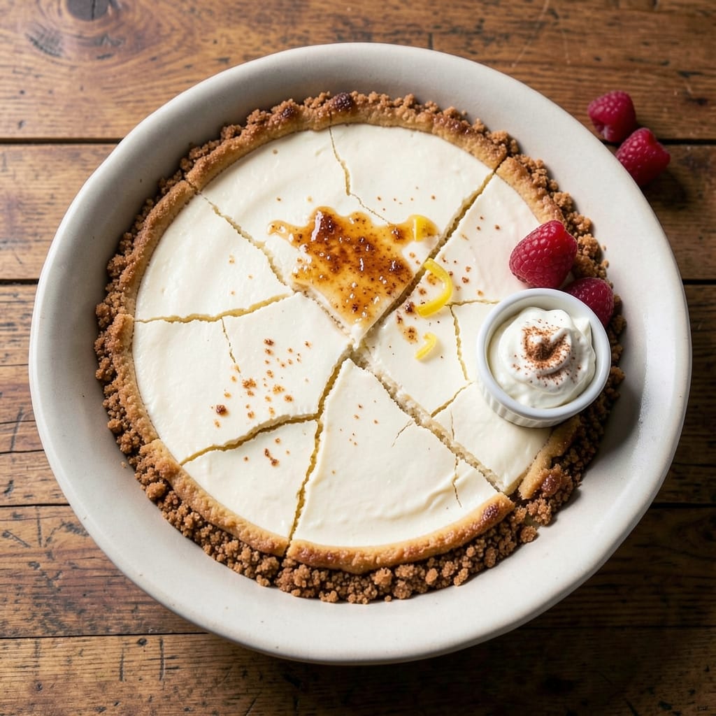 Jamie Oliver's Baked Cheesecake Recipe: No-Bake Stability With Jammy Center