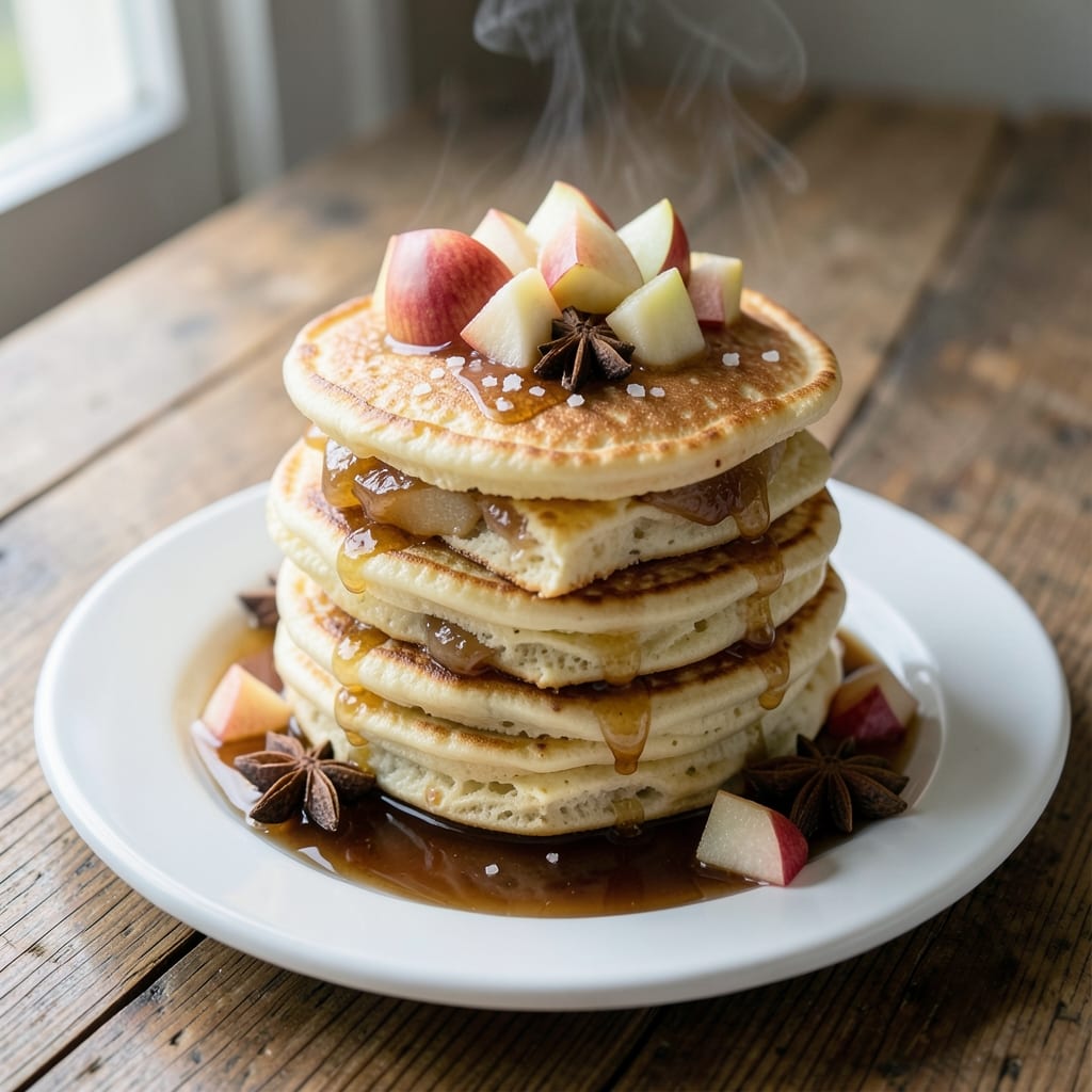 Apple Soufflé Pancakes Recipe: Golden Cores and Caramelized Apple Bites