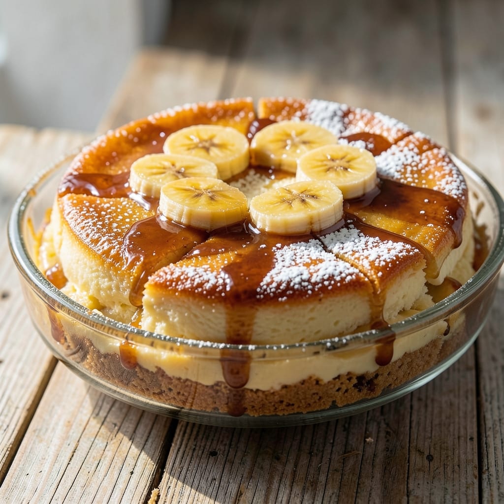 Banana Flan Cake Recipe: Caramel-Infused Layers With Silky Custard Core
