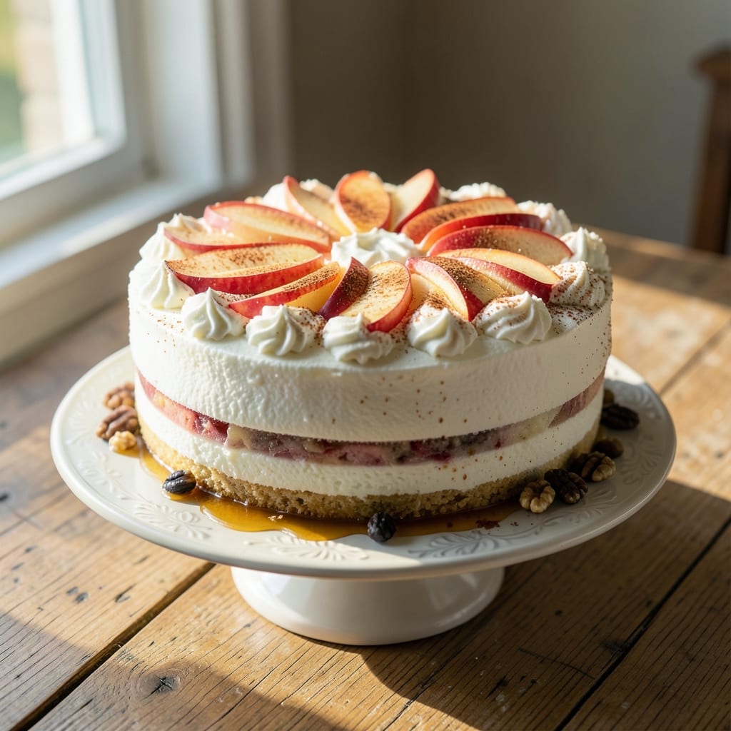 Apple Cinnamon White Cake Recipe: Warm Spice-Infused Layers With Buttery Frosting