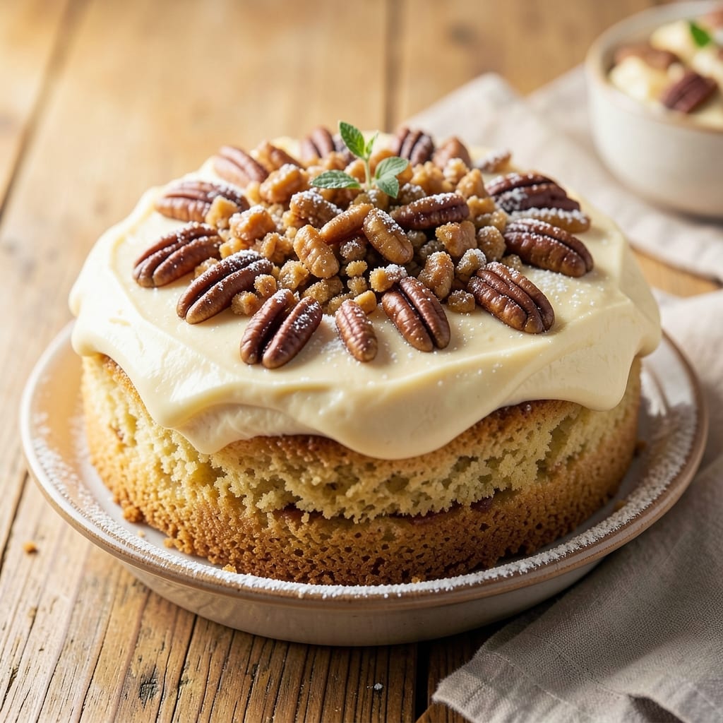 Amazing Pecan Coffee Cake Recipe: Buttery Streusel and Crunchy Top Magic