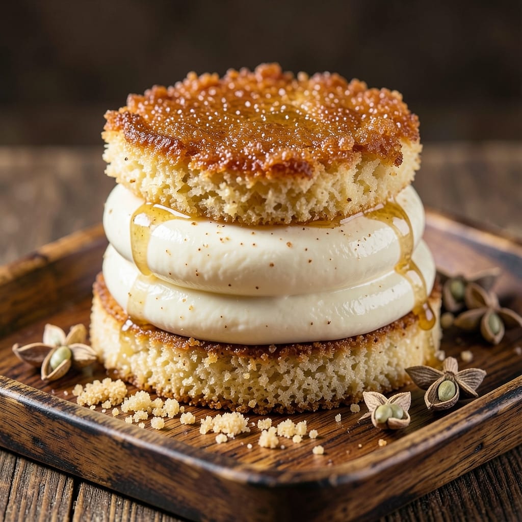 Arabic Milk Cake Recipe: Silky Yogurt and Cardamom Dream