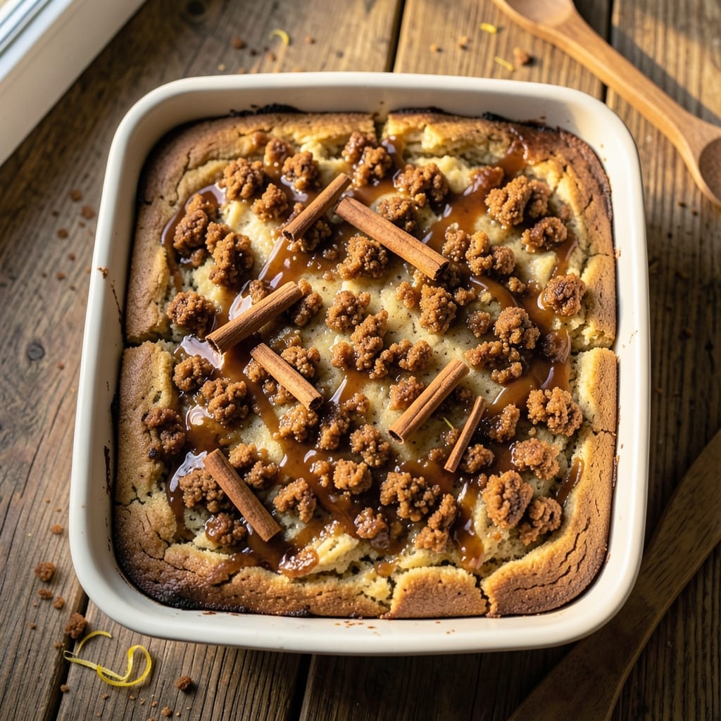 Aunt Anne's Coffee Cake Recipe: Vanilla Bean Swirls and Buttery Streusel Magic