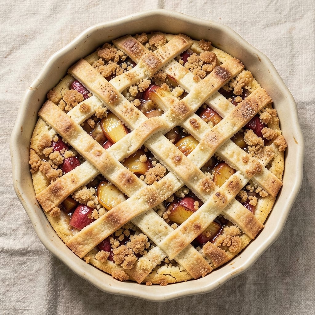 Apple Pie Crumb Cake Recipe: Warm Spice Streusel Over Cheesecake Layers
