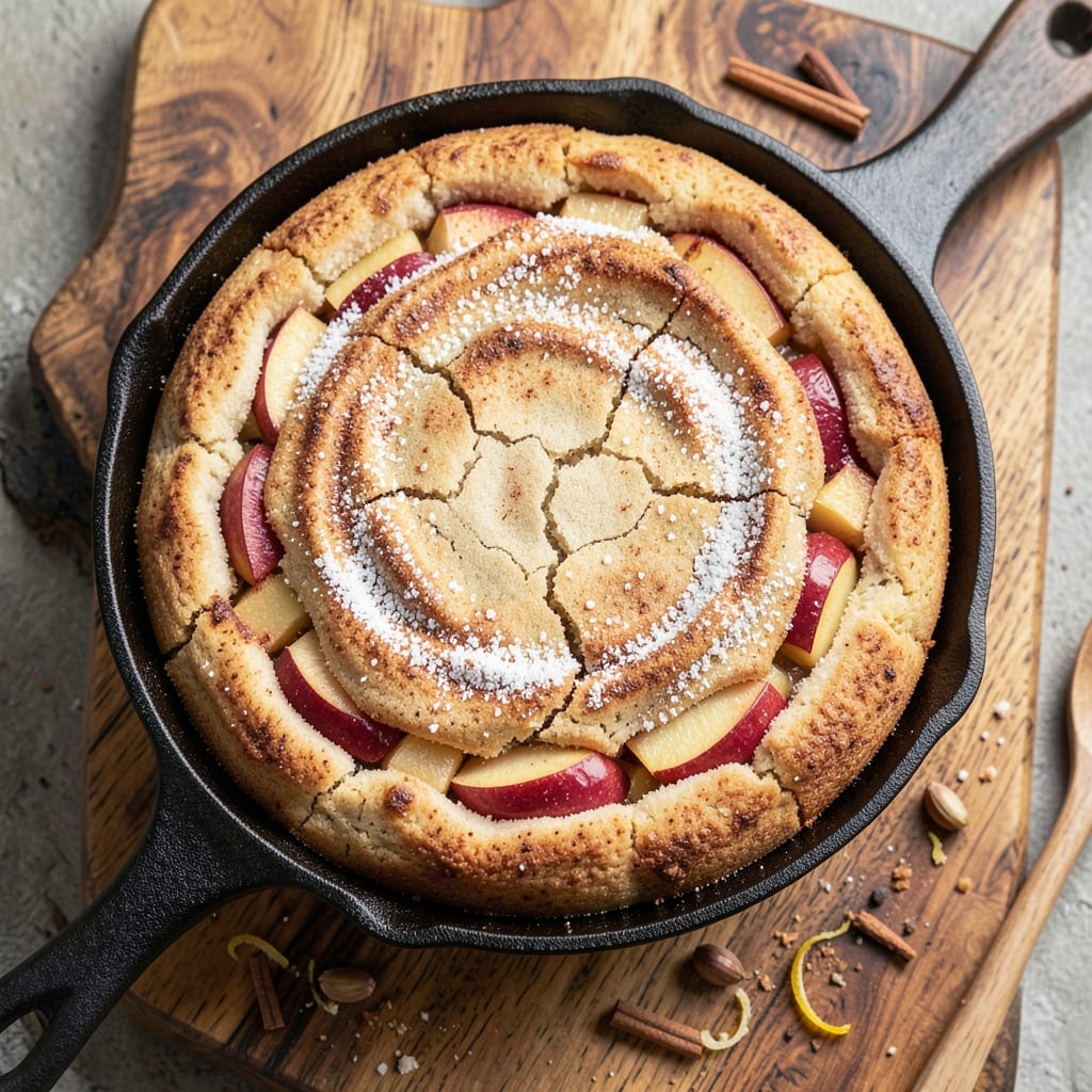 Apple Snickerdoodle Cake Recipe: Warm Cinnamon-Sugar Swirls and Soft Vanilla Layers