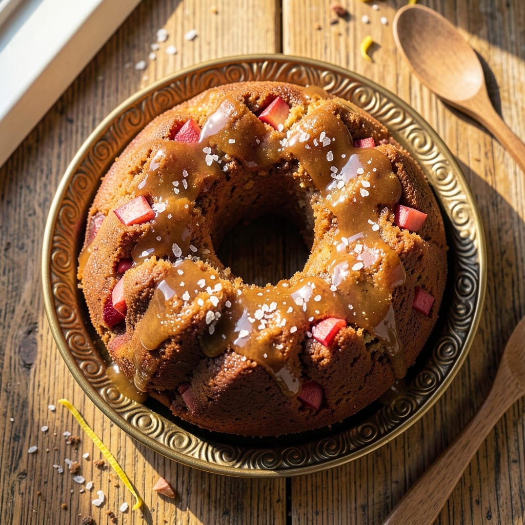Apple Rum Bundt Cake Recipe: Spiced Boozy Moisture With Caramel Glaze Drizzle